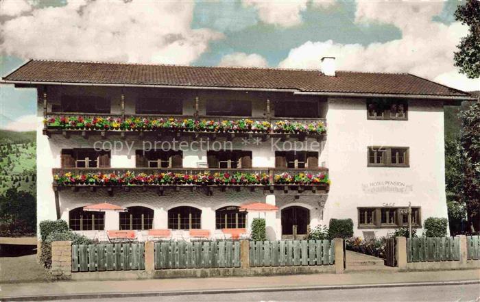 OBERAMMERGAU Bayern Hotel Pension Café Schilcherhof