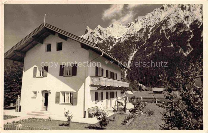 MITTENWALD Bayern Gaestehaus Ferienheim
