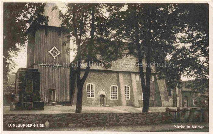 Mueden oertze Fassberg CELLE Niedersachsen Kirche