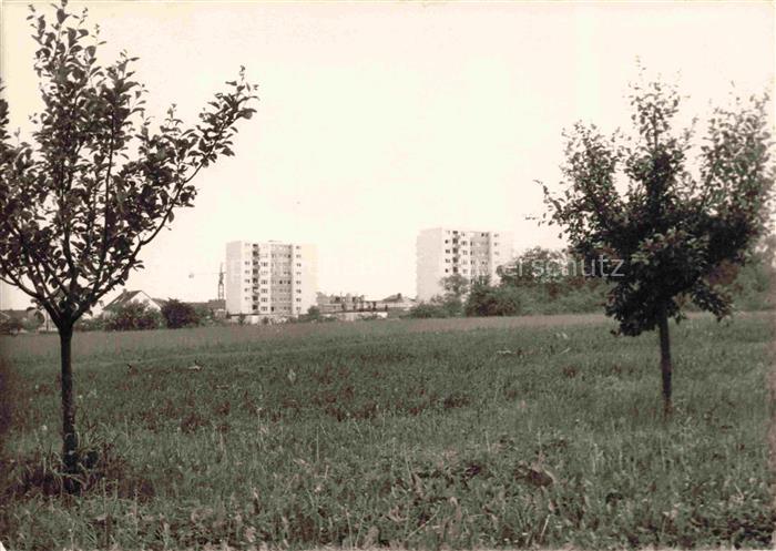 Seulberg Friedrichsdorf Hochtaunuskreis Hessen Hochhaeuser am Hardtwald