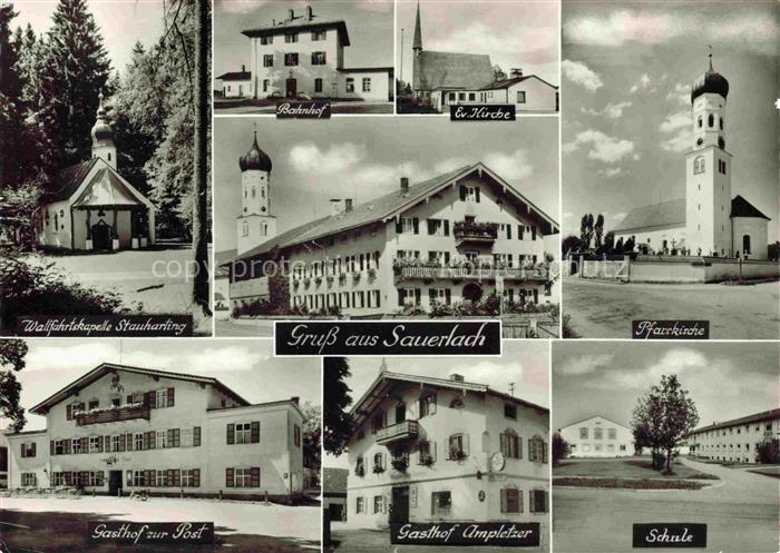 Sauerlach Holzkirchen MueNCHEN Wallfahrtskapelle Stauharling Bahnhof Kirche Hote