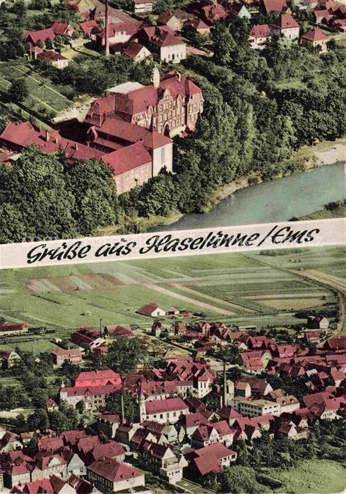 Haseluenne Emsland Niedersachsen Original Luftaufnahmen