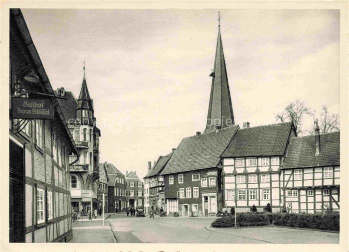 GueTERSLOH NRW Blick auf die Berliner Strasse