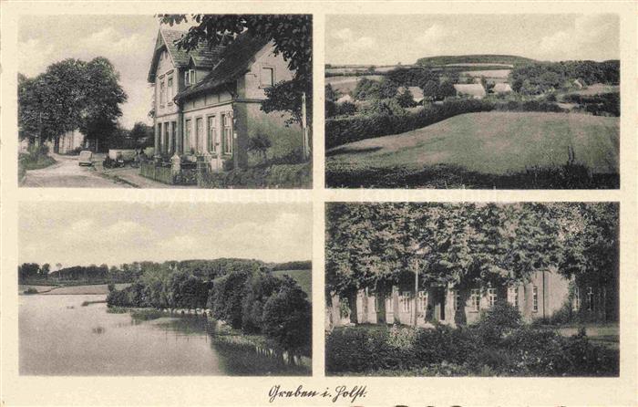 Greben  Grebin Holstein PLoeN Schleswig-Holstein Teilansichten Landschaftspanora