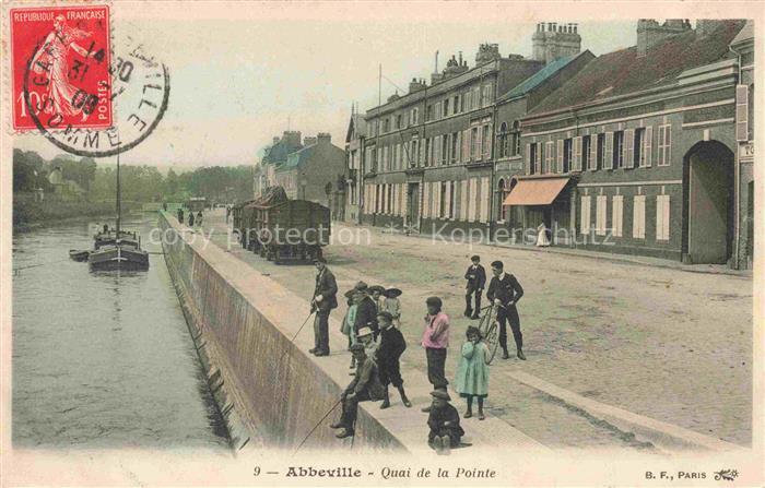 ABBEVILLE 80 Somme Quai de la Pointe