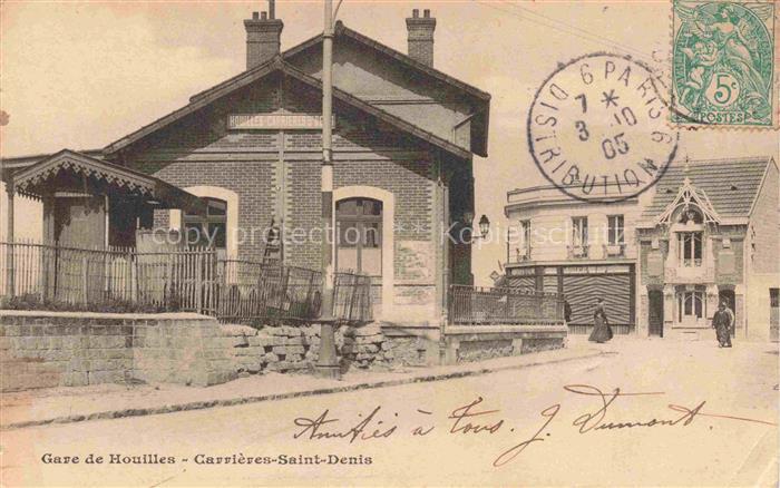 Houilles Saint-Germain-en-Laye 78 Yvelines La Gare Carrières Saint Denis