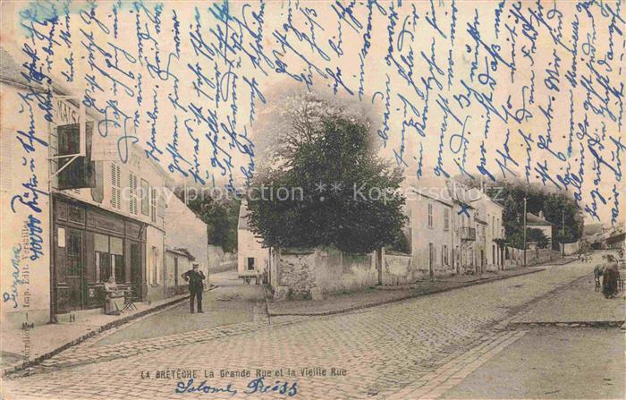 St-Nom-la-Breteche Saint-Germain-en-Laye 78 Yvelines La Grande Rue et la Vieille