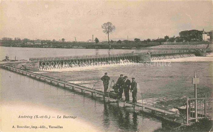 Andresy Saint-Germain-en-Laye 78 Yvelines Le Barrage