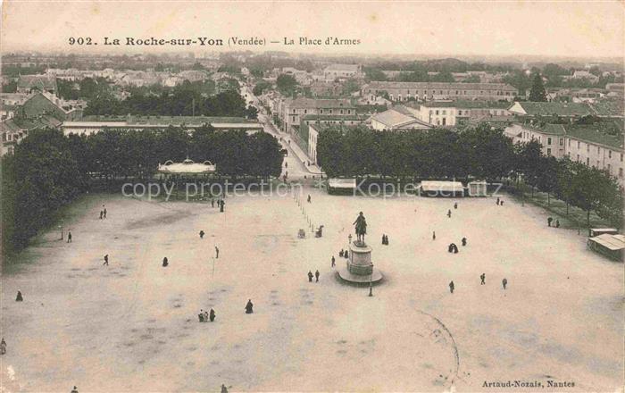 LA ROCHE-SUR-YON 85 Vendee Place d'Armes Monument