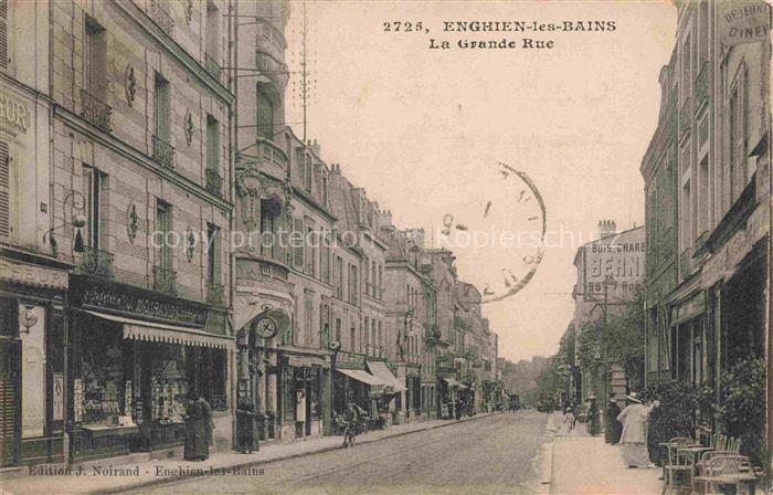 Enghien-les-Bains SARCELLES 95 Val-d Oise La Grande Rue Correspondence Militaire