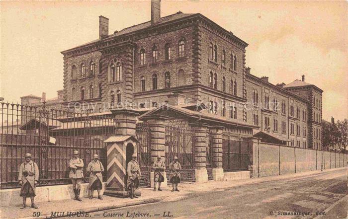 MULHOUSE Muehlhausen 68 Haut-Rhin Caserne Lefebvre