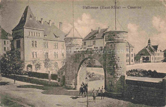 MULHOUSE Muehlhausen 68 Haut-Rhin Caserne