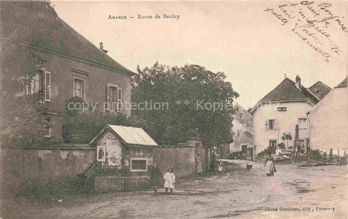 Amance  VESOUL 70 Haute-Saone Route de Baulay