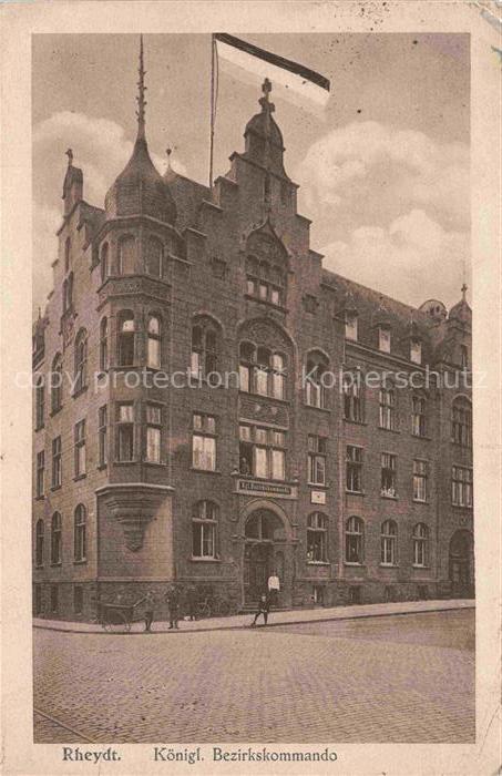 Rheydt Moenchengladbach NRW Koenigliches Bezirkskommando Feldpost