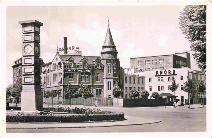 HEILBRONN Neckar Knorr-Werke Knorr-Suppen