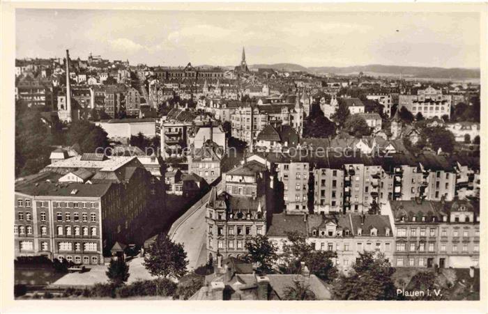 PLAUEN  Vogtland Stadtpanorama