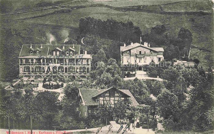 Wildemann Harz Goslar Niedersachsen Kurhaus Villa Maria