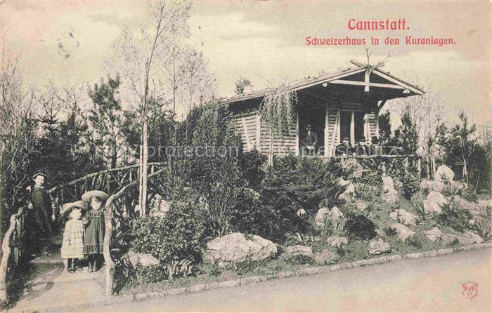 Cannstatt Bad STUTTGART Schweizerhaus in den Kuranlagen