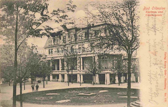 Bad Oldesloe Schleswig-Holstein Kurhaus und Konzertplatz