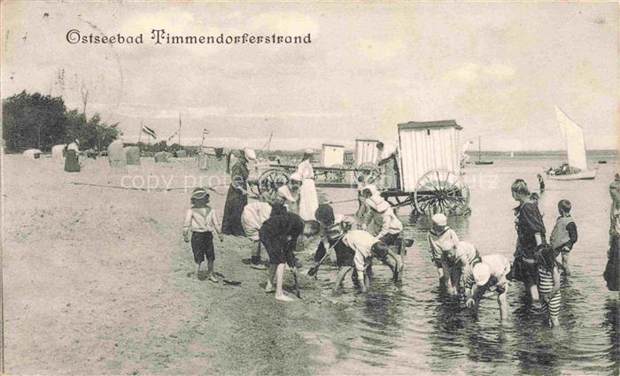 Timmendorferstrand Timmendorf  Timmendorfer Strand Strandleben Badewagen