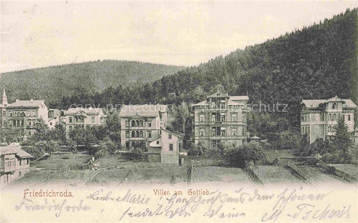 Friedrichroda Thueringen Villen am Gottlob