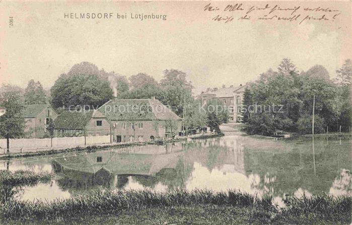 Helmstorf Luetjenburg Teilansicht Uferpartie am Wasser