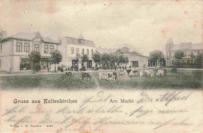 Kaltenkirchen Holstein Partie am Markt