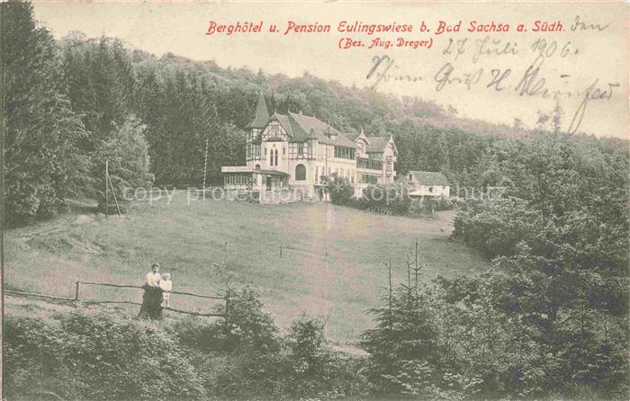 Bad Sachsa Osterode Harz Niedersachsen Berghotel Pension Eulingswiese