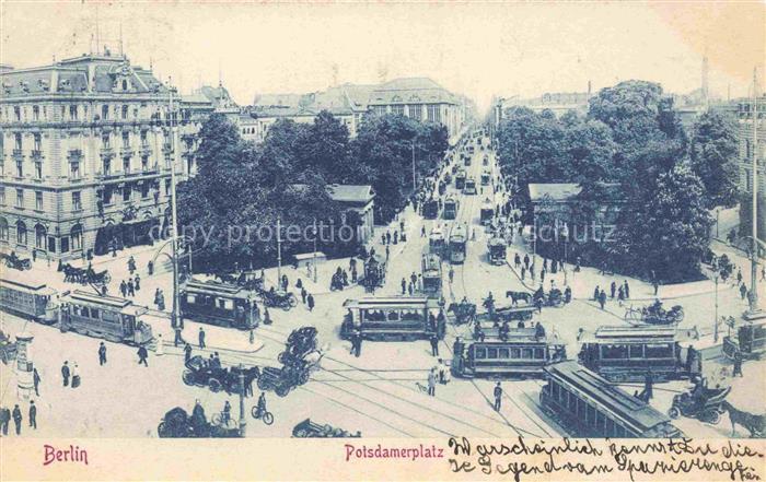 BERLIN  CITY Potsdamerplatz Strassenbahn
