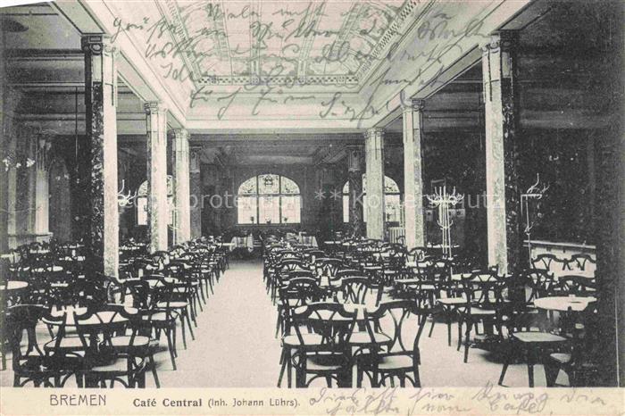 BREMEN  CITY Café Central Gastraum