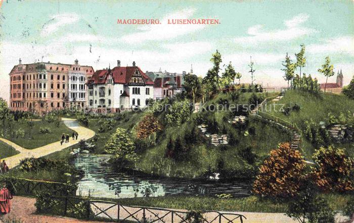 MAGDEBURG  CITY Luisengarten