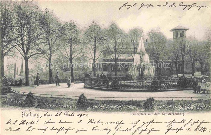Harburg Elbe Hamburg Kaiserplatz auf dem Schwarzenberg