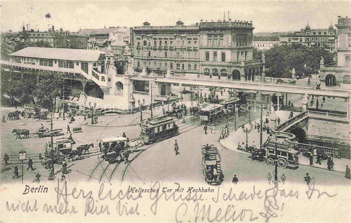 BERLIN  CITY Hallesches Tor und Hochbahn