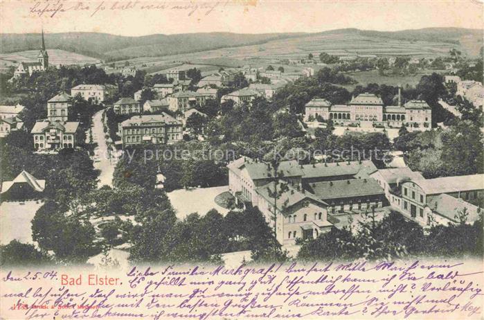 BAD ELSTER Vogtland Sachsen Panorama
