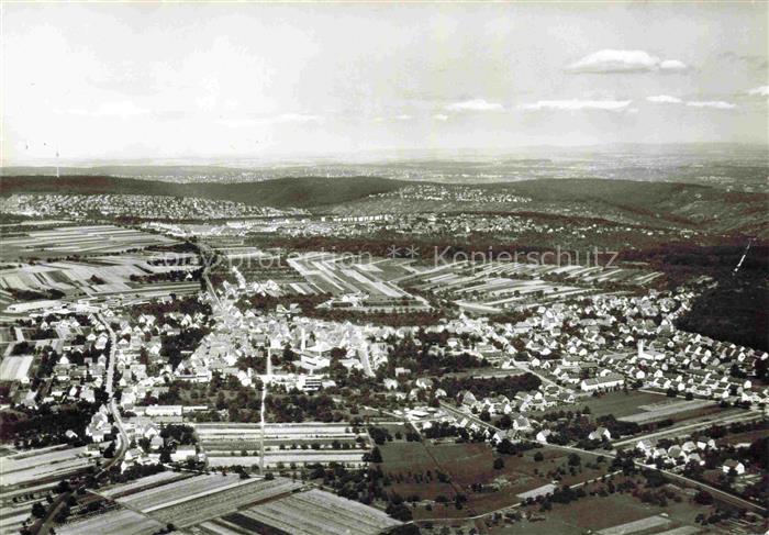 Ruit Ostfildern Stuttgart Esslingen BW Fliegeraufnahme