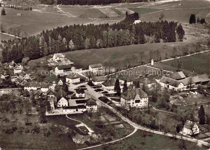 Neutrauchburg Isny Allgaeu Bayern Fliegeraufnahme