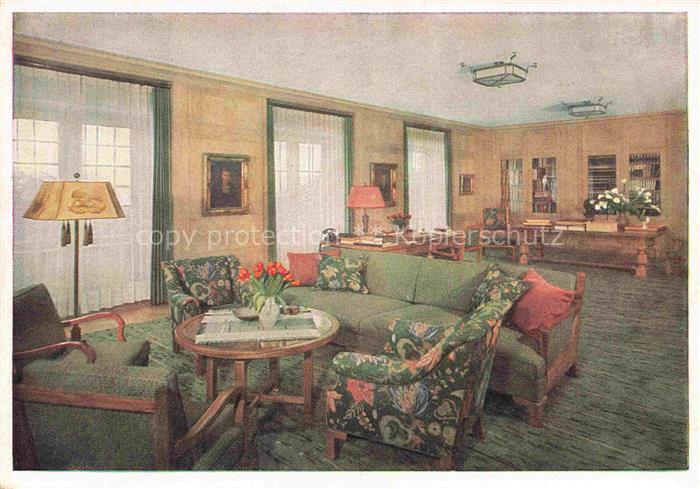 Obersalzberg Berchtesgaden Der Berghof Obersalzberg Arbeitszimmer