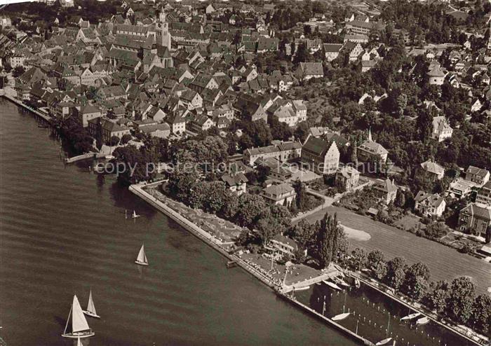 ueberlingen Bodensee BW Teilansicht Luftkurort Kneippheilbad