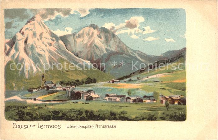 Lermoos Tirol Sonnenspitze Fernstrasse