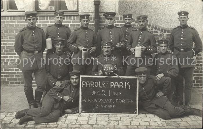 Fuerth Bayern Ersatzbatallion