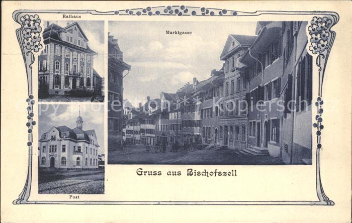 Bischofszell Marktgasse Rathaus Post