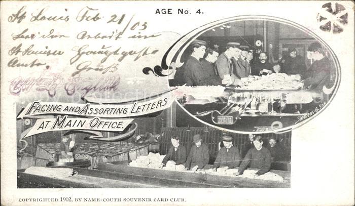 St Louis Missouri Arbeiter am Fliesband