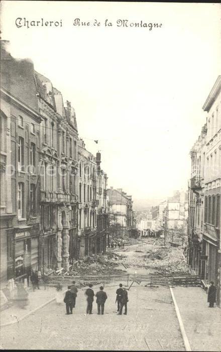Charleroi Wallonie Rue de la Montagne