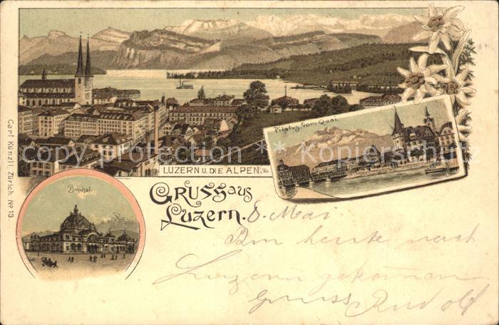 Luzern LU Bahnhof Pilatus