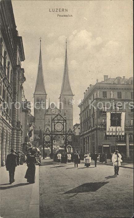 Luzern LU Prozession