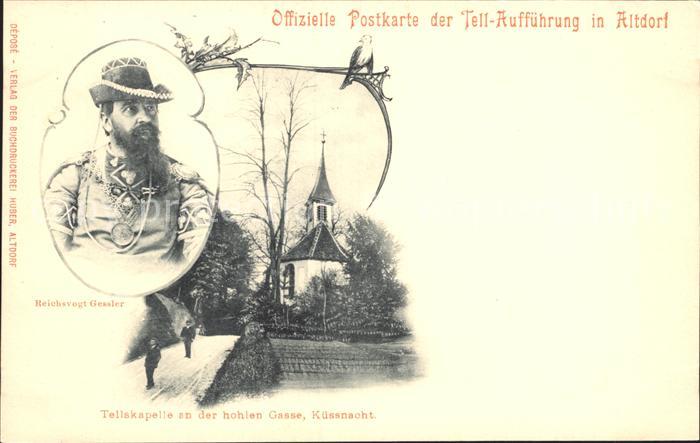 Altdorf UR Tellskapelle Reichsvogt Gessler