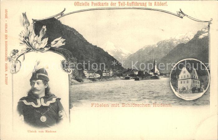 Flueelen UR Schloesschen Rudenz Ulrich von Rudenz