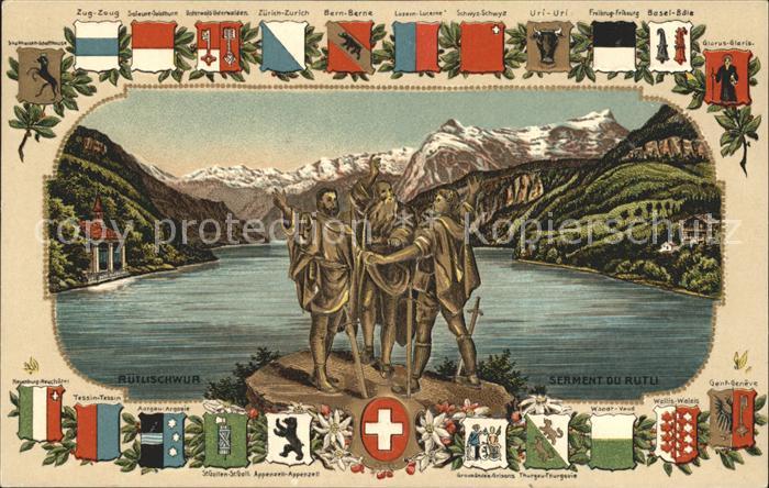 Ruetli Vierwaldstaettersee Serment du Ruetli