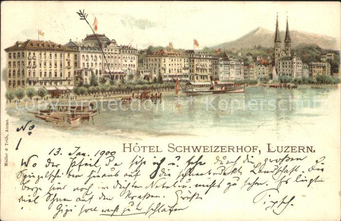 Luzern LU Hotel Schweizerhof