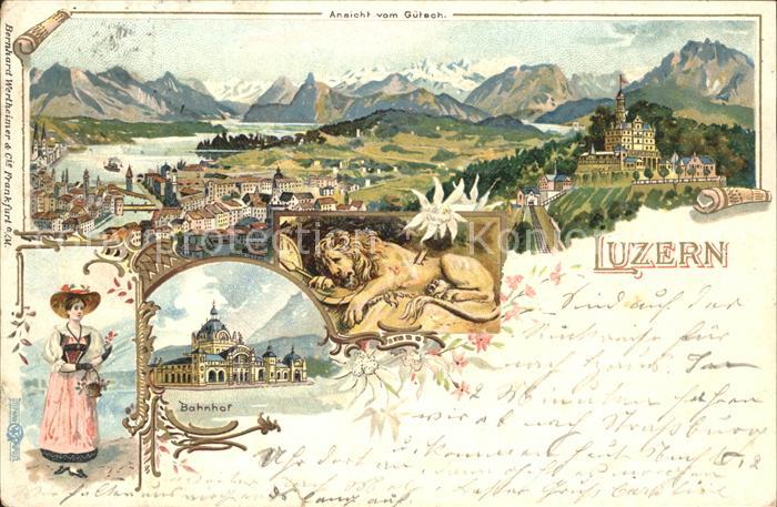 Luzern LU Bahnhof Loewe